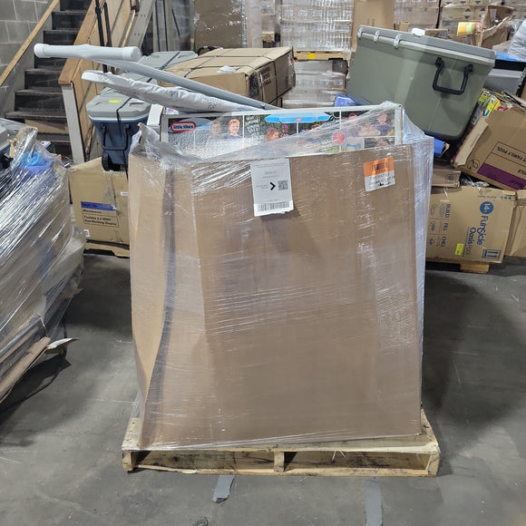 (015-328) Pallet of WMT Big Box Retailer - General Merchandise - Store Returns