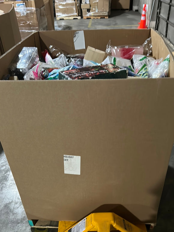 (002-552) Pallet of 3PL Mystery Retailer - Holiday Seasonal - New