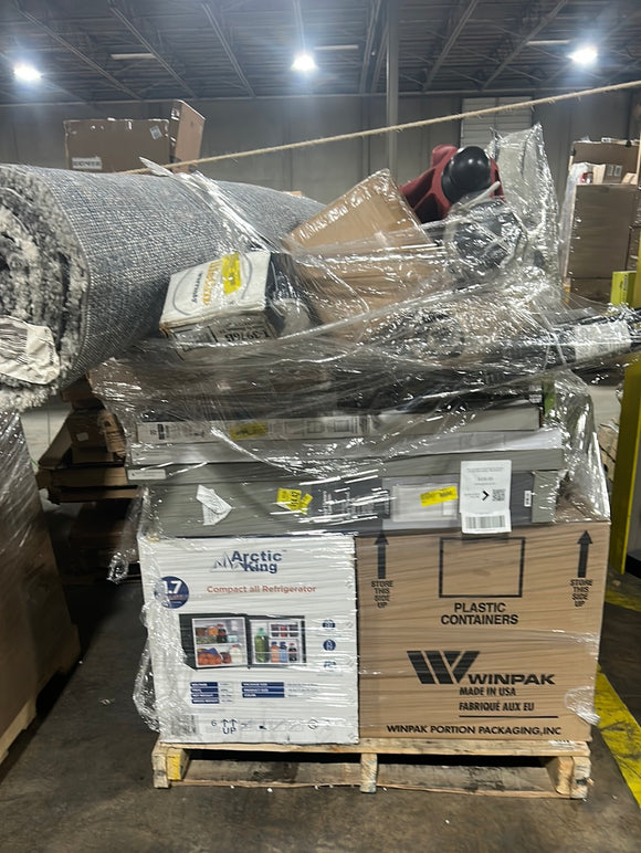 (001-332) Pallet of WMT Big Box Retailer - General Merchandise - Store Returns