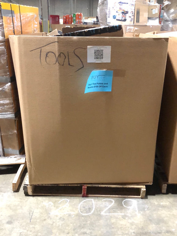 Pallet of 3PL Mystery Retailer - Hardware & Tools - .com Returns (3047)